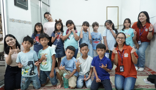 GKI Nusukan Gandeng Yayasan YAPHI  Helat Hari Anak Sekolah Minggu 